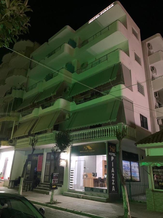 Hotel Piazza Sarande Bagian luar foto