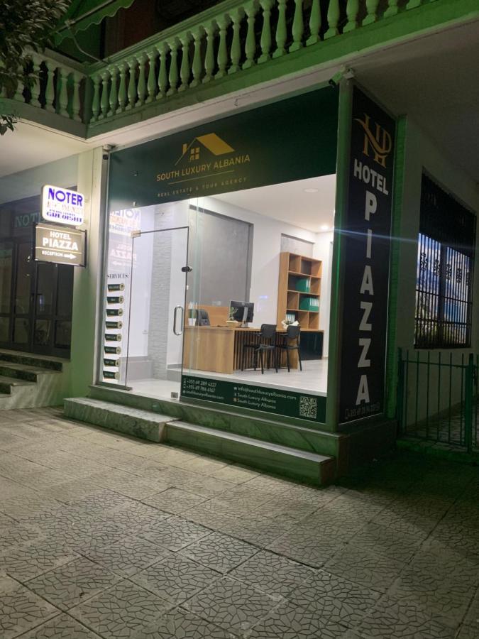 Hotel Piazza Sarande Bagian luar foto